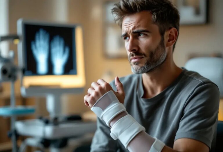 Peut-on travailler avec une fracture du scaphoïde ?